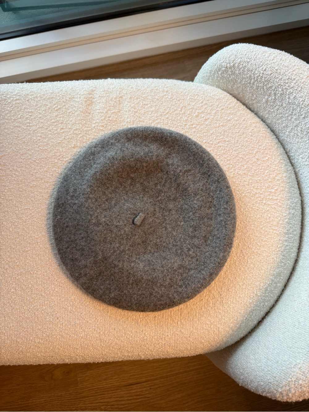 Hat Attack Gray Wool Beret - Soft Heathered Gray